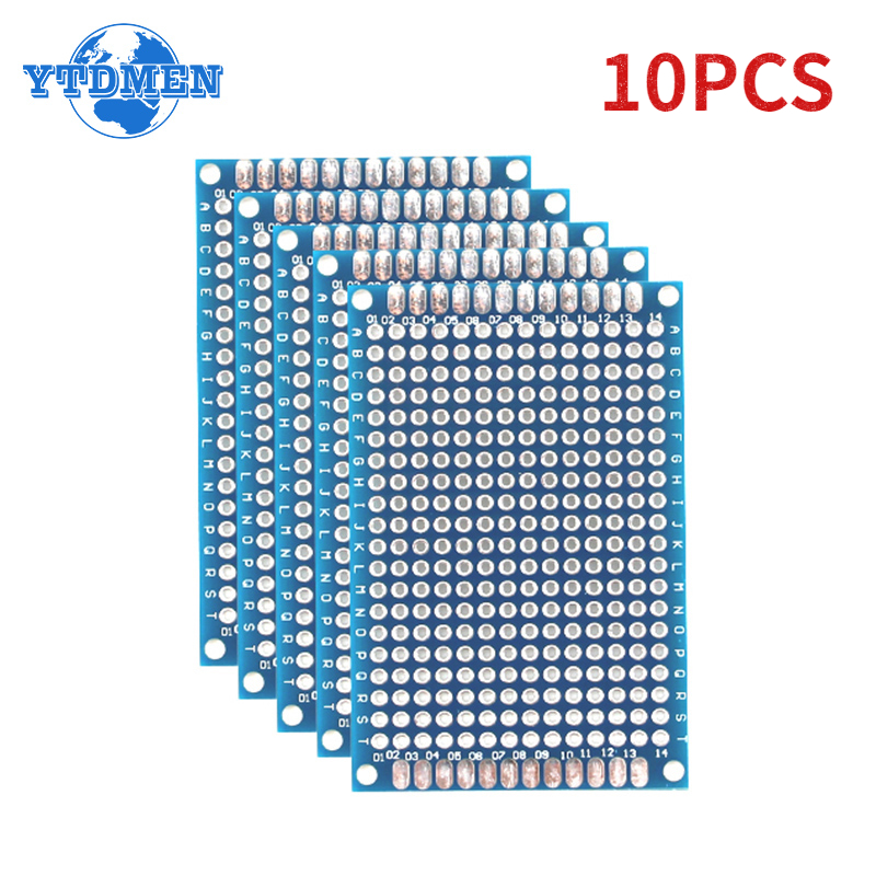 Diy Electronics For Beginners - 10 шт./лот 4x6 см двухсторонняя печатная