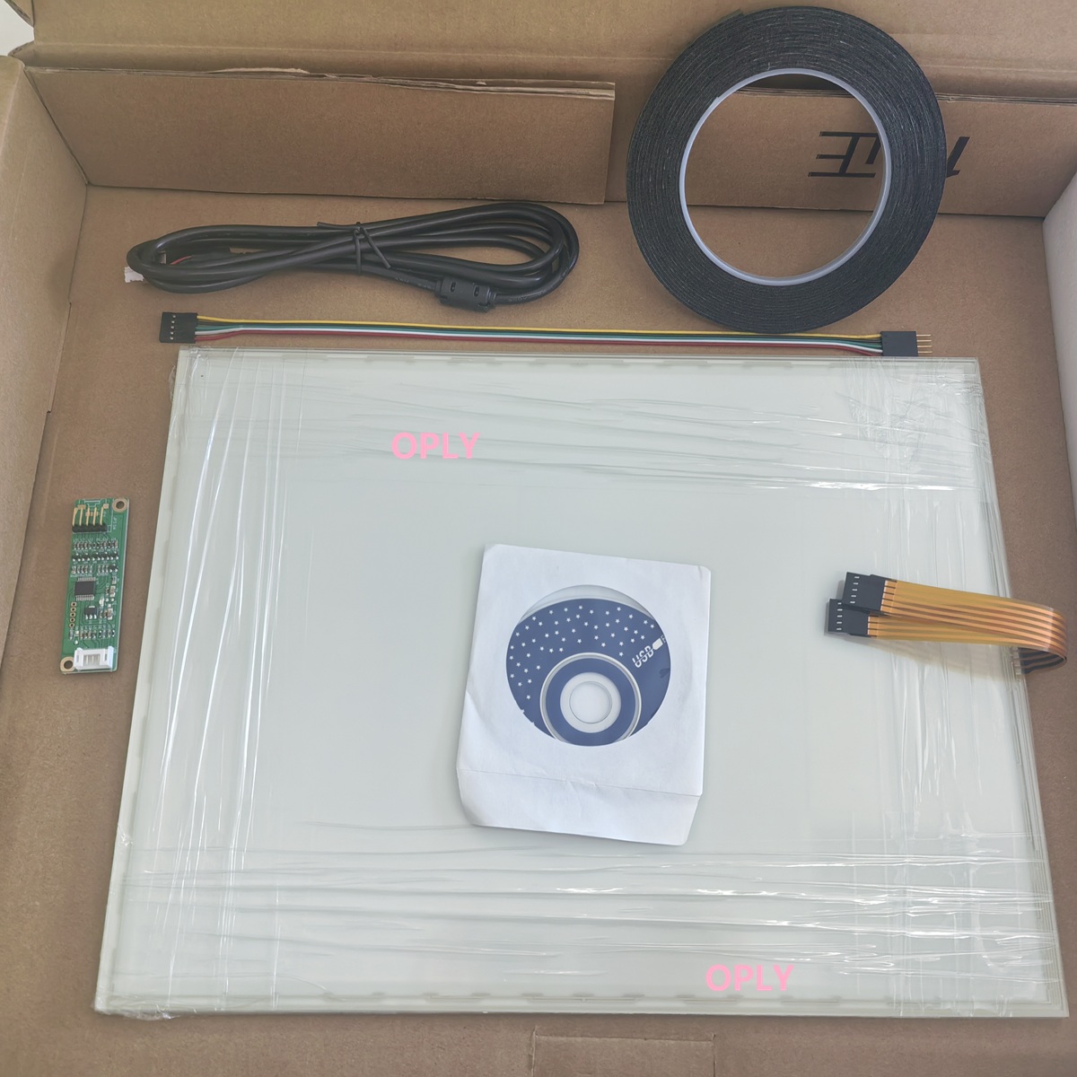 Diy Electronics Components - Резистивный сенсорный экран TP-15105 LCD, новый,