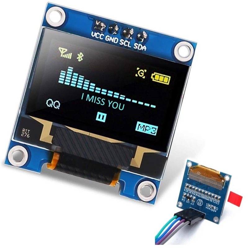 Arduino Uno Starter Kit - Электронный DIY-набор с 1602+0.96-дюймовым дисплеем для