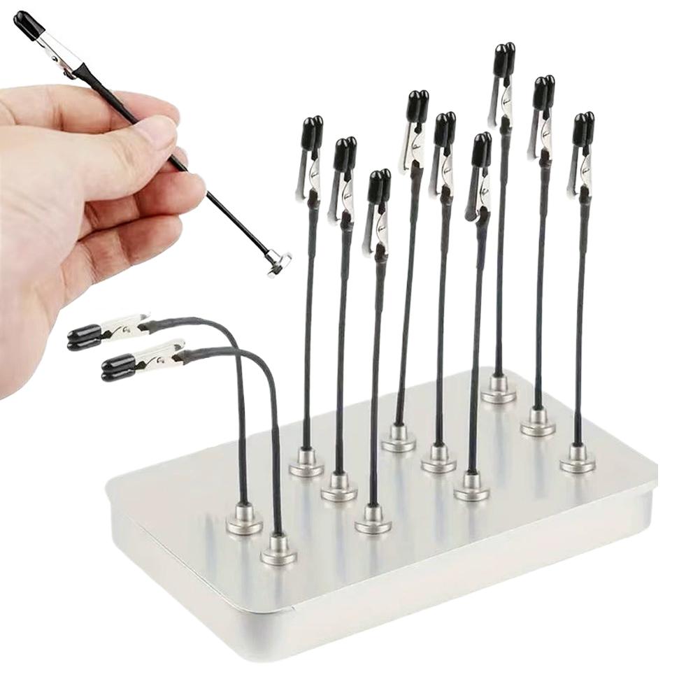 Diy Electronics Hobby - Гибкие магнитные зажимы-крокодилы для пайки, держатели