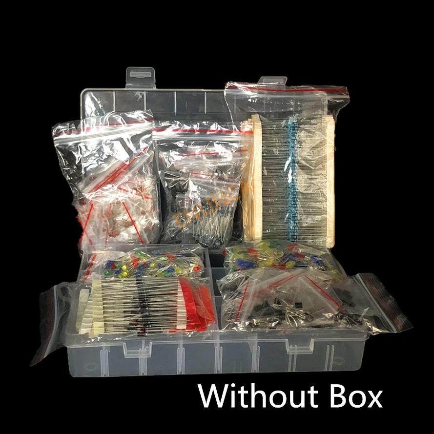 Capacitor Kit Assortment - Набор металлических пленочных резисторов в ассортименте,