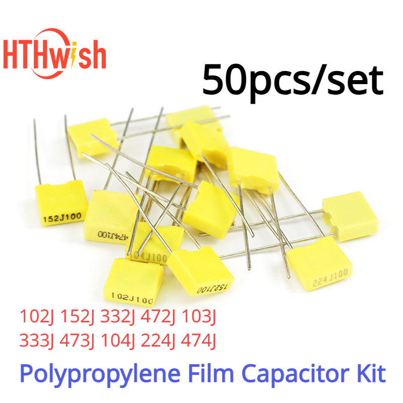 Capacitor Kit Assortment - 50 шт. 102J ~ 474J комплект