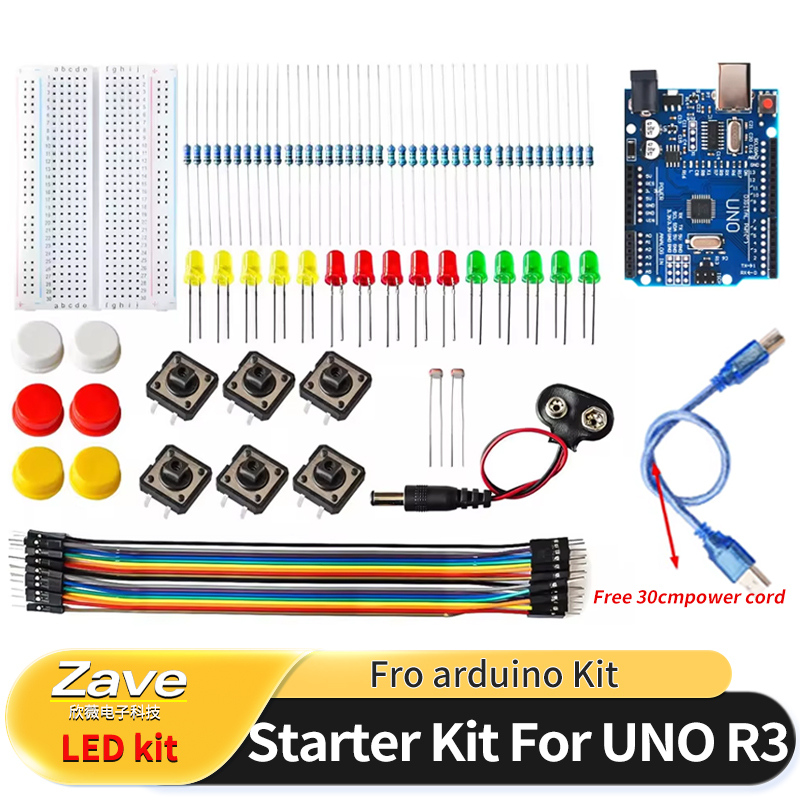 Arduino Uno Starter Kit - Стартовый комплект умной электроники для Arduino