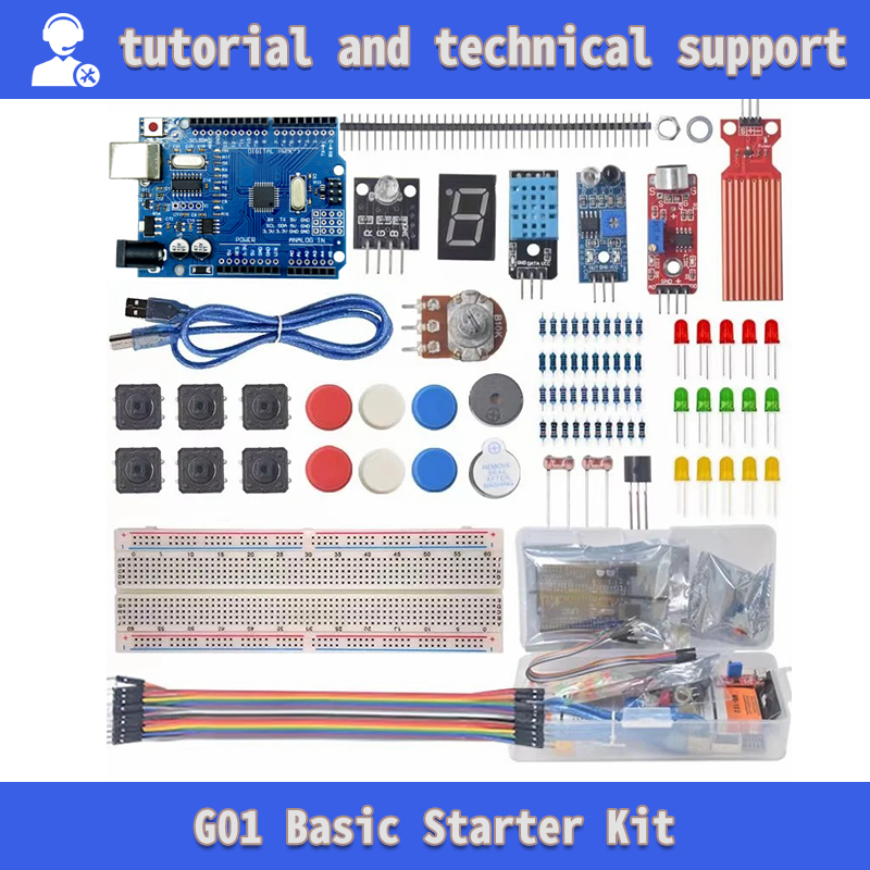 Diy Electronics Basics - Базовый стартовый комплект для Arduino Uno