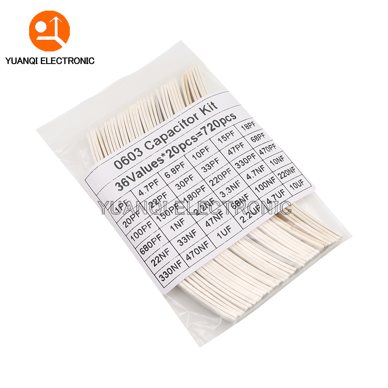 Capacitor Kit Assortment - 320 шт. 720 шт. 0603 0805