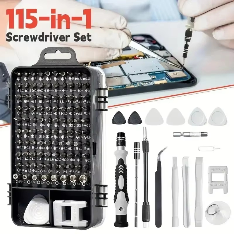 Diy Electronics For Beginners - Набор прецизионных отверток 115-в-1 с магнитными