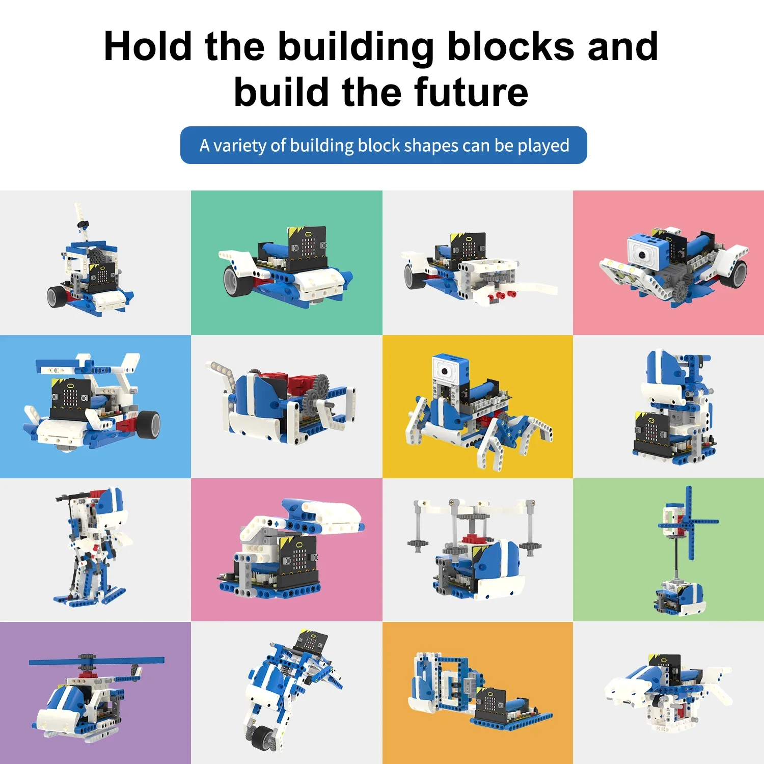 BBC Microbit V2 Building Block – обзор и цена Diy Electronics