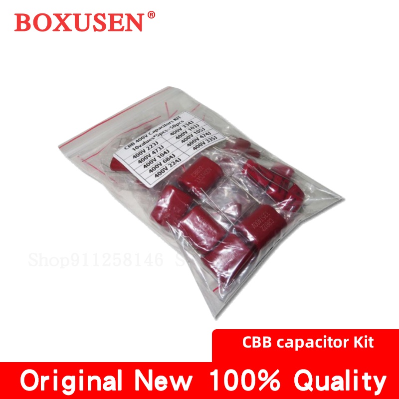 10 значений * 5 шт. = 50 шт. 4 – обзор и цена Capacitor Kit Assortment