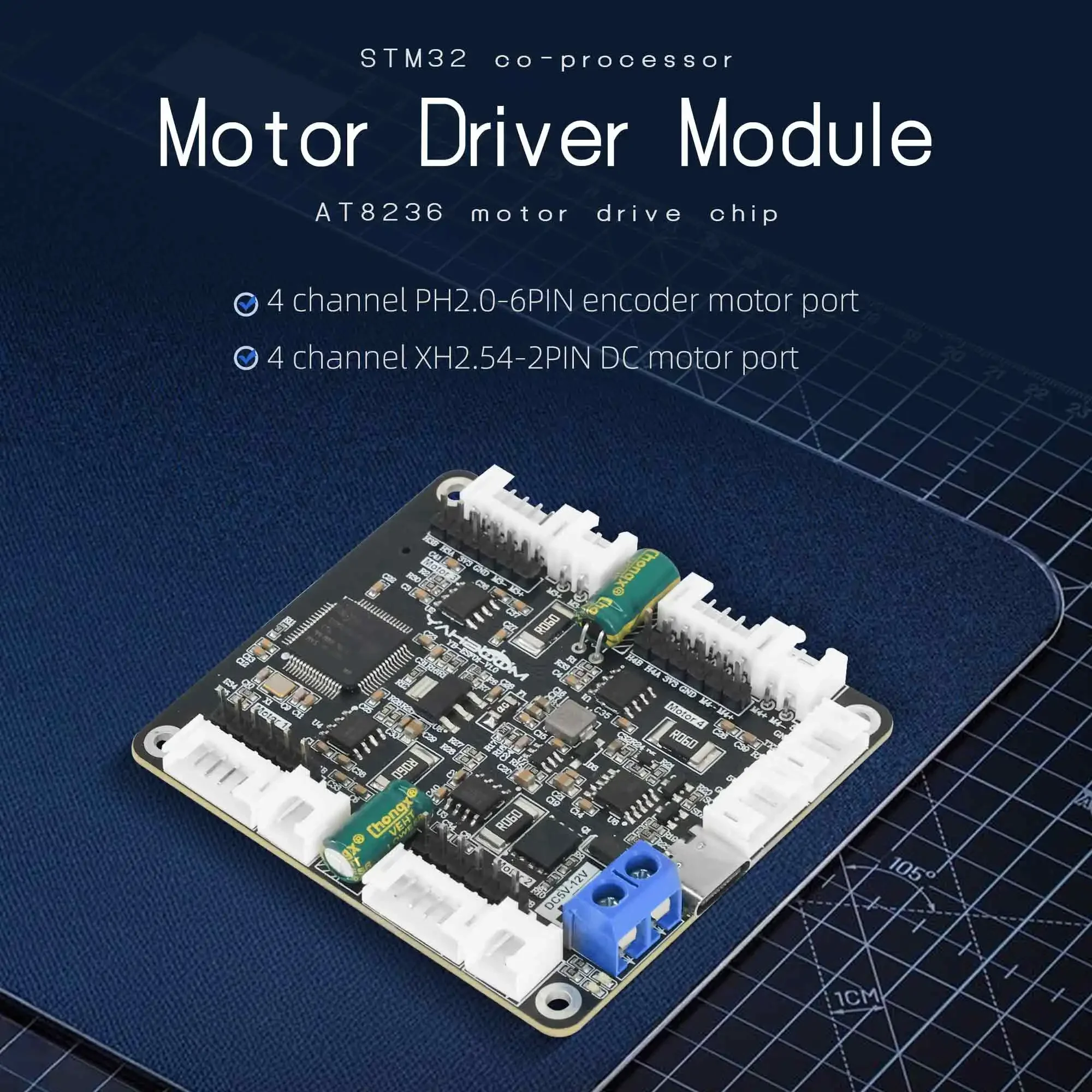 Модуль драйвера двигателя Yahb – обзор и цена Diy Projects With Electronics