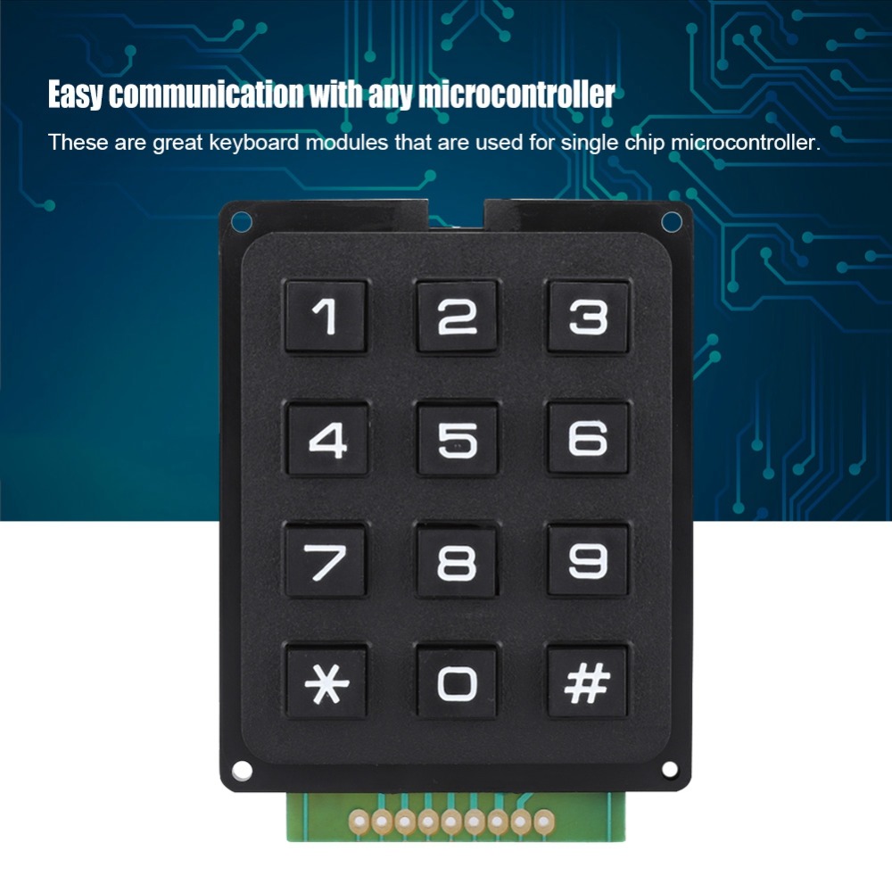 Практичные 12-клавишные модули – обзор и цена Diy Electronics Uk