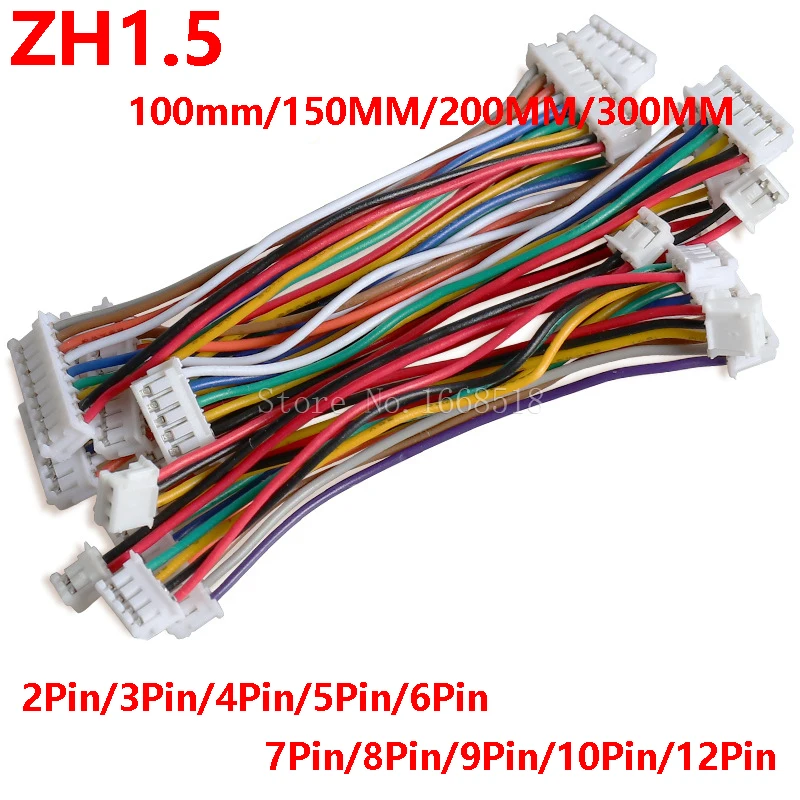 10 шт. ZH 1,5 мм проводной каб – обзор и цена Diy Electronics Wire