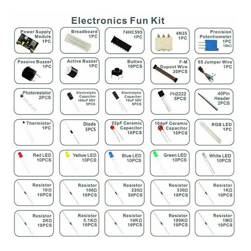 Набор для начинающих T23C MB-1 – обзор и цена Arduino Uno Starter Kit