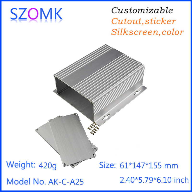Алюминиевый корпус Szomk 61*14 – обзор и цена Diy Electronics Market