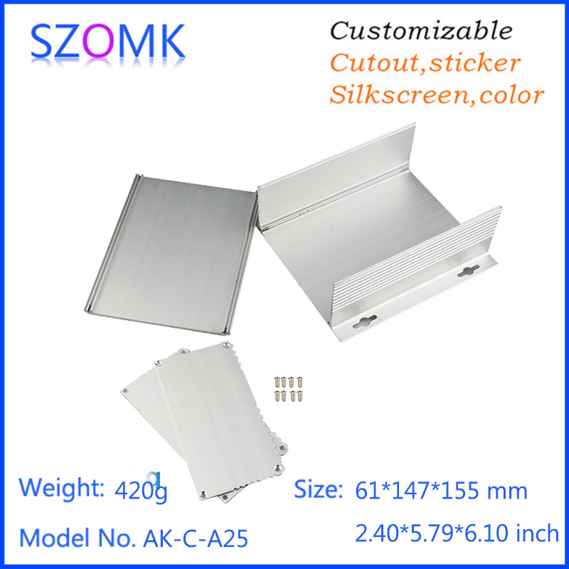 Алюминиевый корпус Szomk 61*14 – обзор и цена Diy Electronics Market