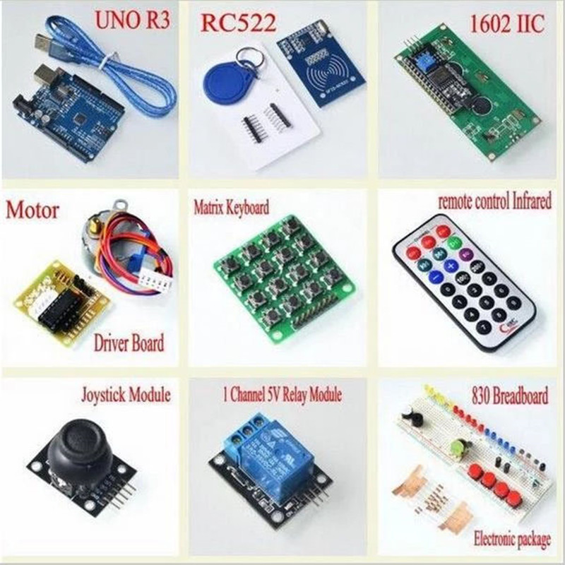 НОВЫЙ стартовый комплект RFID  – обзор и цена Arduino Uno Starter Kit
