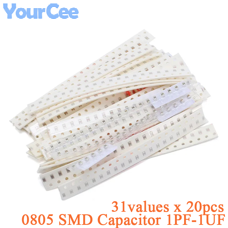 Набор SMD-конденсаторов 0805,  – обзор и цена Capacitor Kit Assortment