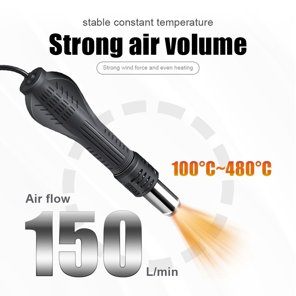 Паяльная станция JCD 8898 750W – обзор и цена Hot Air Rework Station