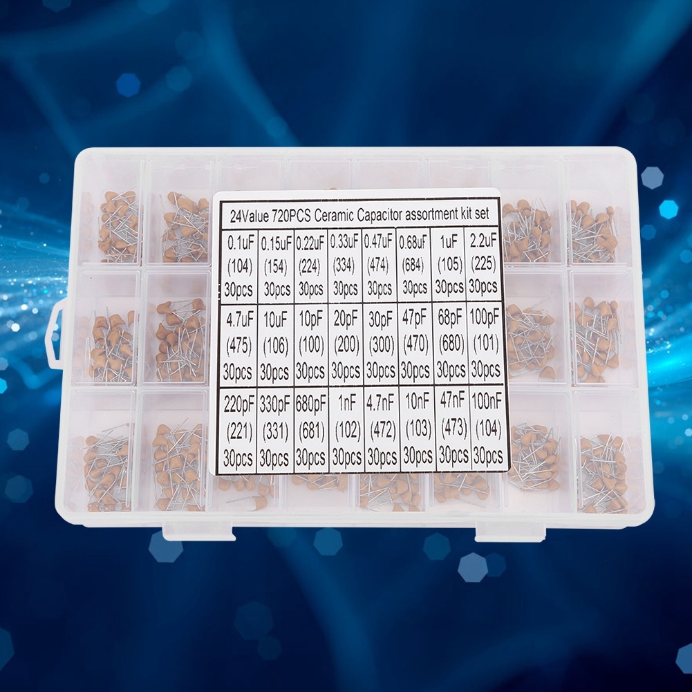Набор керамических конденсатор – обзор и цена Capacitor Kit Assortment