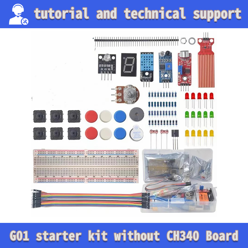 Базовый стартовый комплект для – обзор и цена Diy Electronics Basics