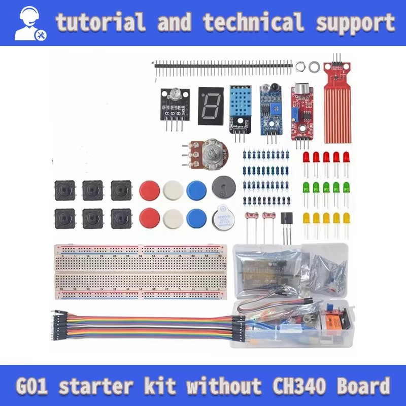Базовый стартовый комплект для – обзор и цена Diy Electronics Basics