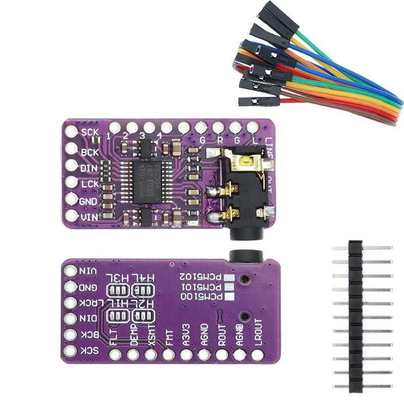 Плата декодера ЦАП PCM5102 I2S – обзор и цена Diy Audio Electronics Projects