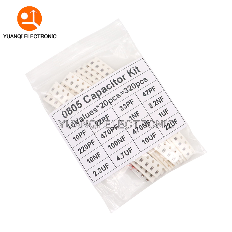 320 шт. 720 шт. 0603 0805 SMD  – обзор и цена Capacitor Kit Assortment
