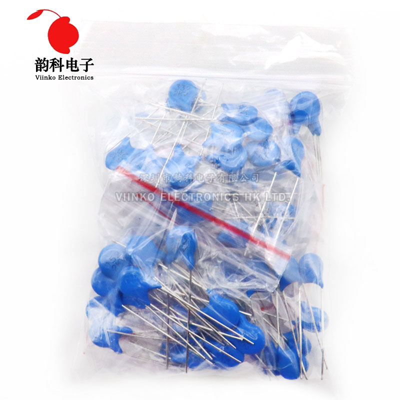 100 шт., Высоковольтная керами – обзор и цена Capacitor Kit Assortment