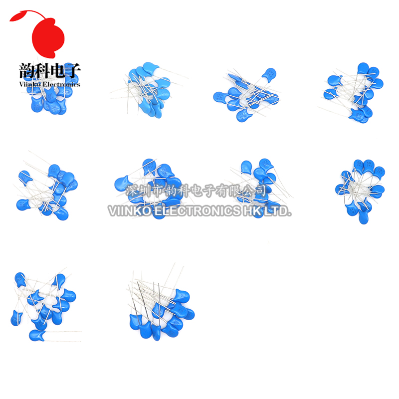 100 шт., Высоковольтная керами – обзор и цена Capacitor Kit Assortment
